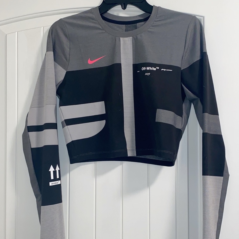 nike x off white crop top ss19